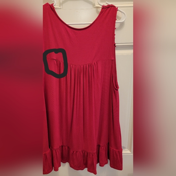 Torrid 2 Super Soft Hot Pink sleeveless top - Picture 8 of 10